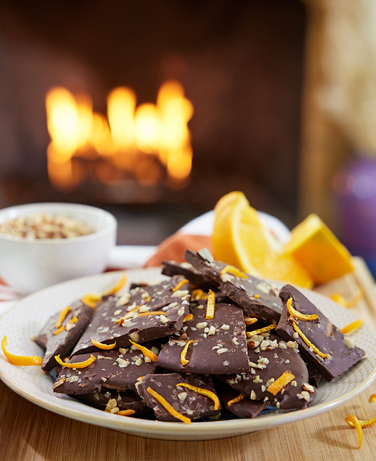 Fireside Snacks: Chocolate Bark