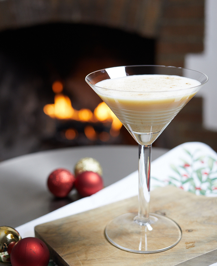 White Christmas Martini