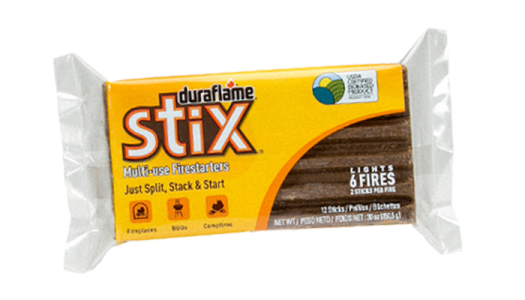 Package of duraflame stix firelighters introduced to market in 2010