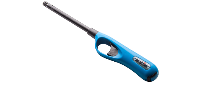 Single Multi-purpose utility lighter in light blue