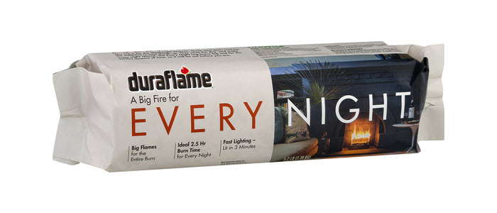 DURAFLAME® EVERY NIGHT single FIRELOG packaging