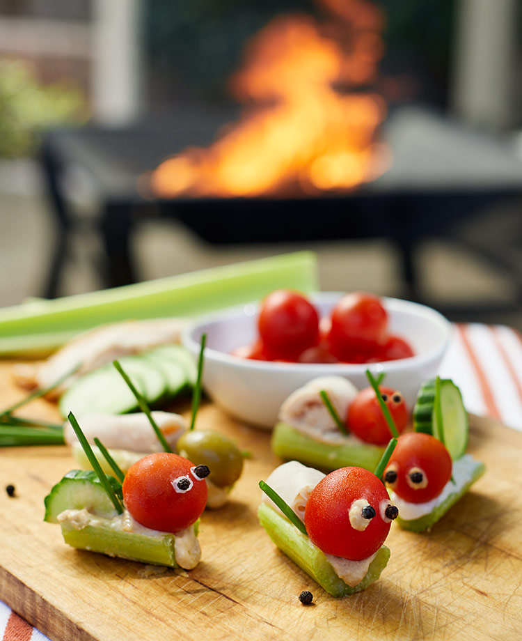 Fireside Snacks: Veggie Patch Dip