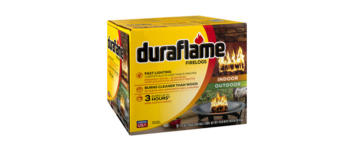 DURAFLAME® 4.5LB FIRELOGS 9-LOG CASE